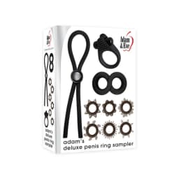 Adam & Eve Adams Deluxe Pen Ring Sampler, image 1