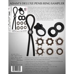 Adam & Eve Adams Deluxe Pen Ring Sampler, image 2