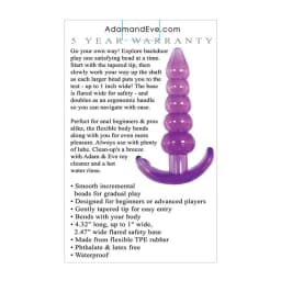 Adam & Eve Bumpy Delight an Plug, image 2