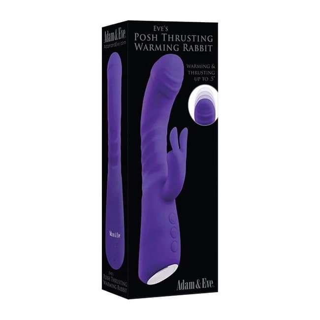 (d)adam & Eve Eves Posh Thrust Warming Rabbit - Image 1