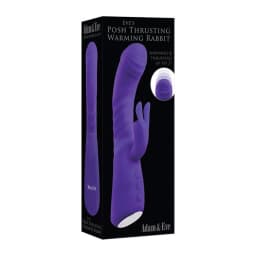 Adam & Eve Eves Posh Thrust Warming Rabbit, image 1