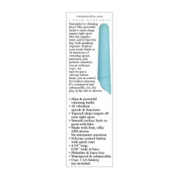 Adam & Eve Eve's Teal Bliss Bullet, image 2