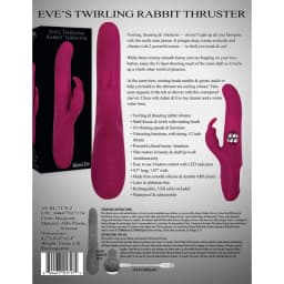 Adam & Eve Eve's Twirling Rabbit Thruster, image 2