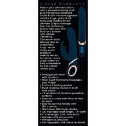 Adam & Eve Eve's Twirling Rabbit Vibrator, image 3