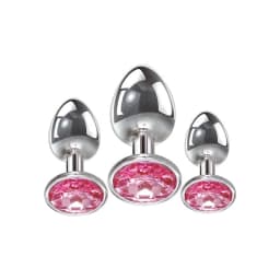 Adam & Eve Pink Gem Anal Pl Set, image 5