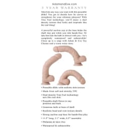 Adam & Eve Poseable True Fe Cock, image 7