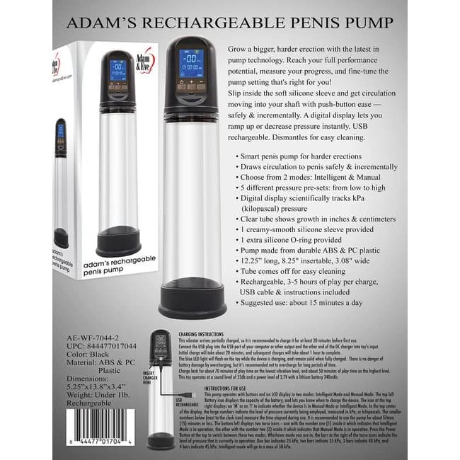 (d)adam & Eve Rechargeable Pen Pump - Image 5