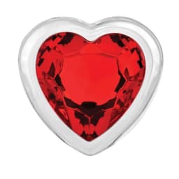 (d)adam & Eve Red Heart Gem Gl Plug Large - Image 5