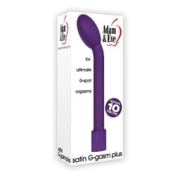 Adam & Eve Satin G-Gasms Deluxe Purple, image 5