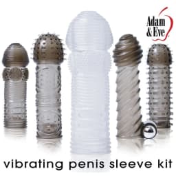 Adam & Eve Vibrating Penis Sleeve Kit, image 3