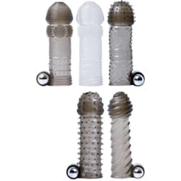 Adam & Eve Vibrating Penis Sleeve Kit, image 4