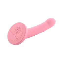 Daze 7in Vibrating Silicone Dildo Pink, image 2