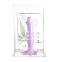 Dazey 420 7 Silicone Dong Pastel Purple " - Image 1