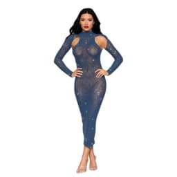 Bodystocking Gown Twilight O/S, image 2