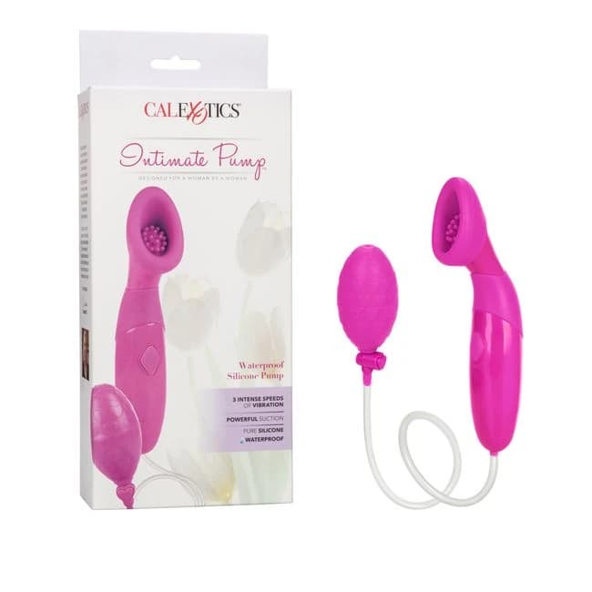 (D)CLITORAL PUMP SILICONE W/P PINK  - Image 1