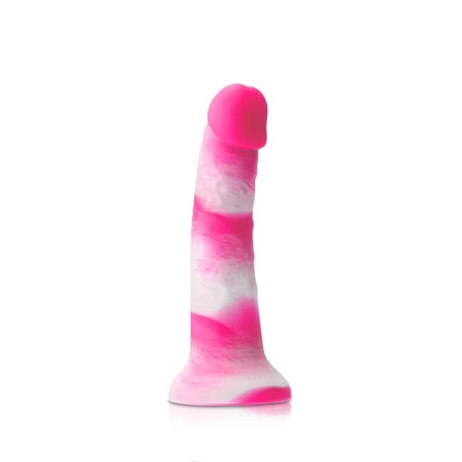 (d)colours Pleasures Yum Yum 6 Dildo Pink - Image 1