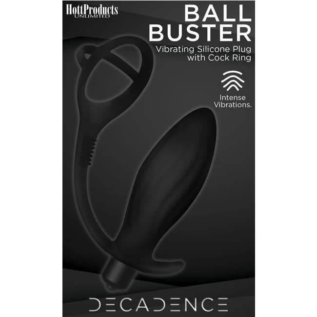 (d)decadence Ball Buster Anal Plug - Image 1