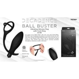 (d)decadence Ball Buster Anal Plug - Image 3