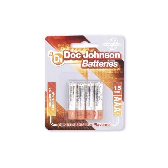 (d)doc Johnson Batteries Aaa 4 Pack Cd - Image 1