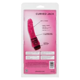 Hot Pinks Curved Penis 6.25, image 3