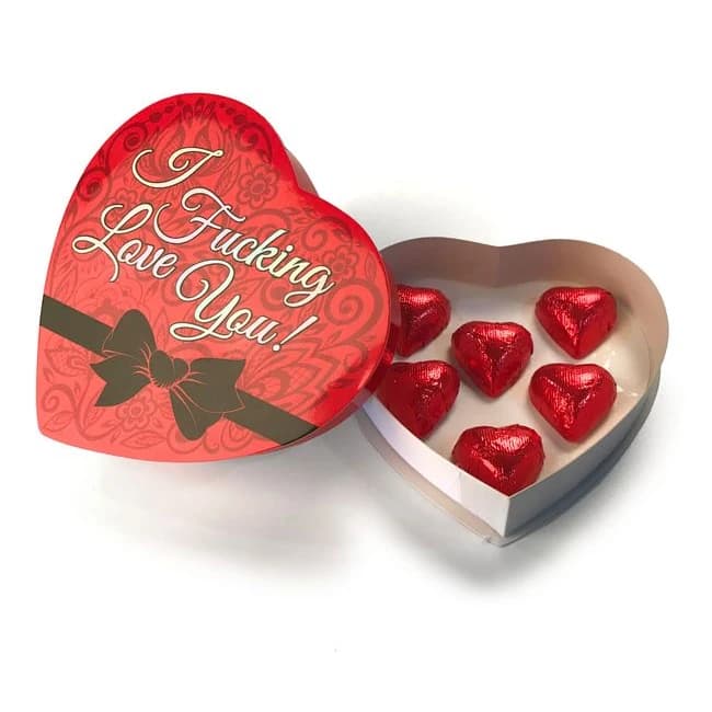 (d)i Fucking Love You Chocolat Heart Box - Image 2