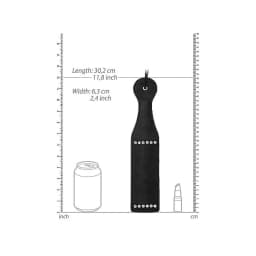 Diamond Studded Paddle Black, image 2