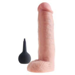King Cock Squirting C W/ Balls Light, image 2