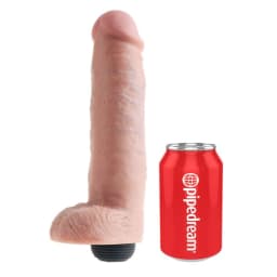 King Cock Squirting C W/ Balls Light, image 3