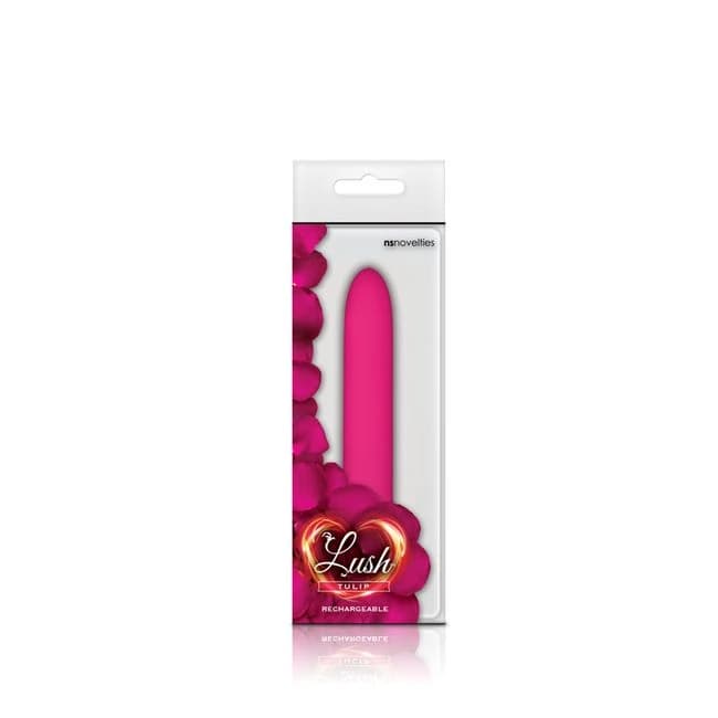 (d)lush Tulip Pink Slim Rechargeable Vibrator - Image 1