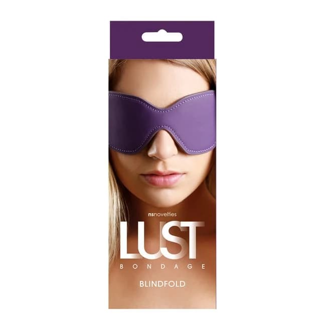 (d)lust Bondage Blindfold Purp - Image 1