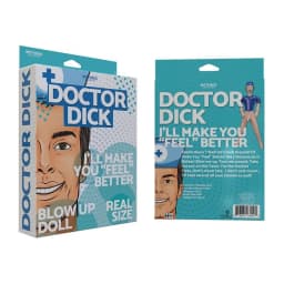 Doctor Dick Blow Up Party Doll - Image 1