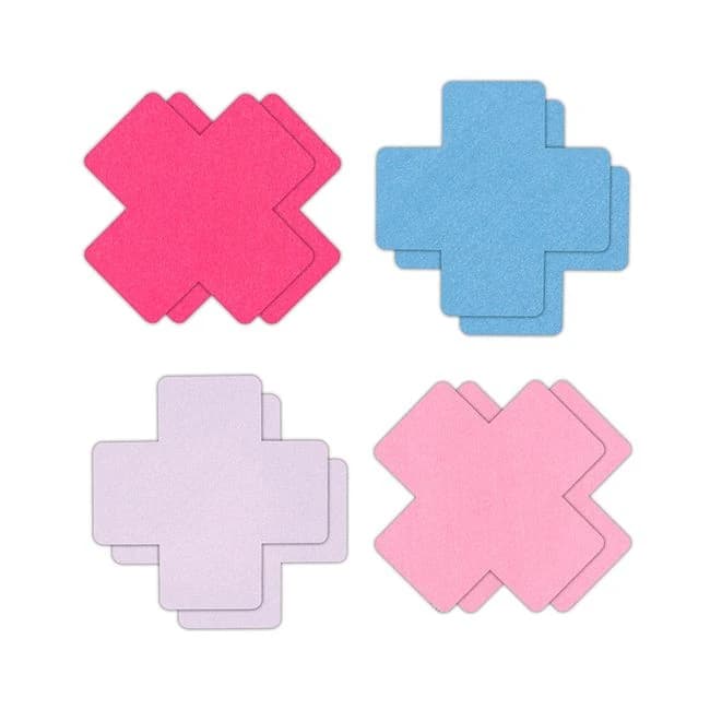 (d)pretty Pasties Cross Ii Ass 4 Pair - Image 1