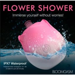(d)pulsing Petals Throbbing Ro Stimulator - Pink - Image 6
