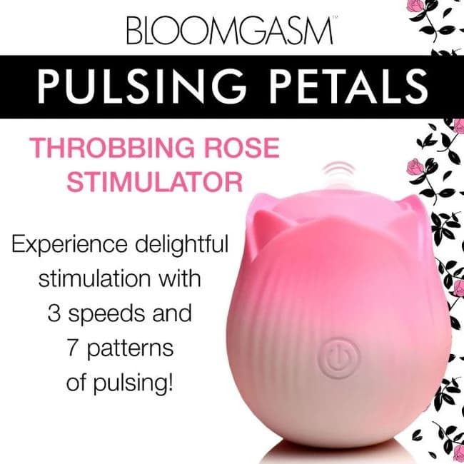 (d)pulsing Petals Throbbing Ro Stimulator - Pink - Image 7