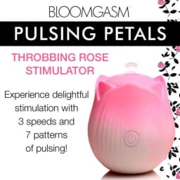 (d)pulsing Petals Throbbing Ro Stimulator - Pink - Image 7