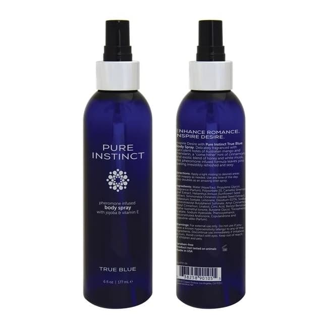 (d)pure Instinct Body Spray Tr Blue 6 Oz - Image 2