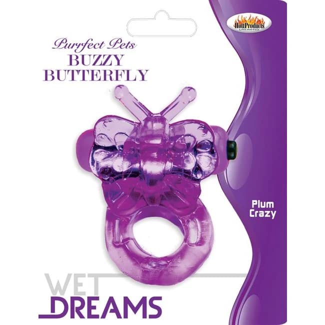 (D)PURRFECT PET BUTTERFLY PURP  - Image 1