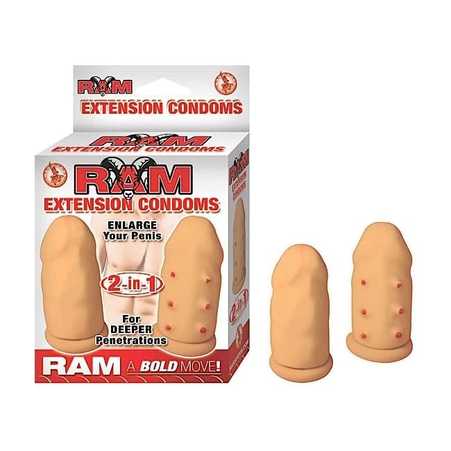 (d)ram Extension Condoms Flesh - Image 1