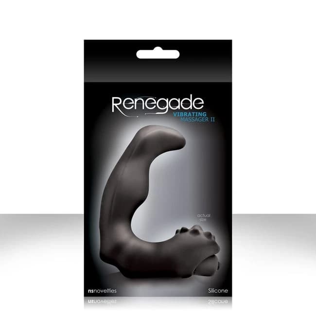 (d)renegade Vibrating Massager Black - Image 1