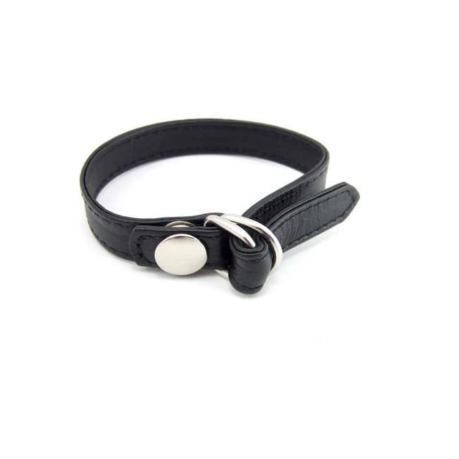 (d)ring Leather D Ring W/snap Release Black - Image 3