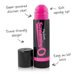 (d)screaming O Vibrating Lip Balm - Image 5