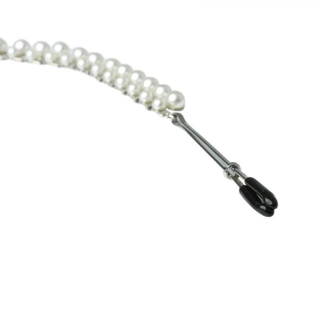(d)sincerely Pearl Chain Nippl Clips - Image 1