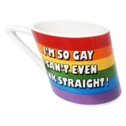 Slanted Rainbow Mug, image 2