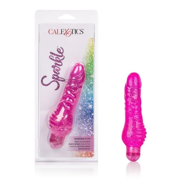 (d)sparkle Shimmer Stud Purple - Image 1