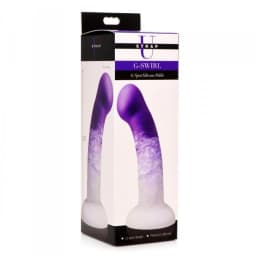 Strap U G-Swirl G-Spot Dild Silicone Purple, image 7