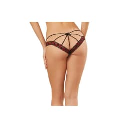 (d)strappy Lace Panty Small Bl - Image 2