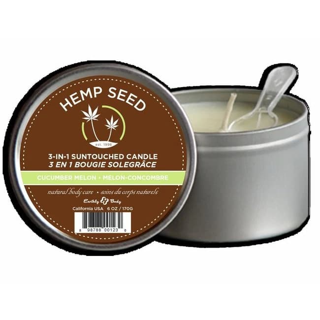 (D)SUNTOUCHED CANDLE 3 N 1 CUCUMBER MELON 6 OZ  - Image 1