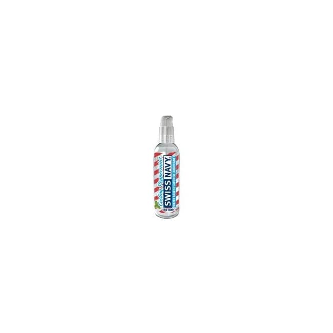 (d)swiss Navy Candy Cane Cooli Peppermint 4 Oz - Image 1