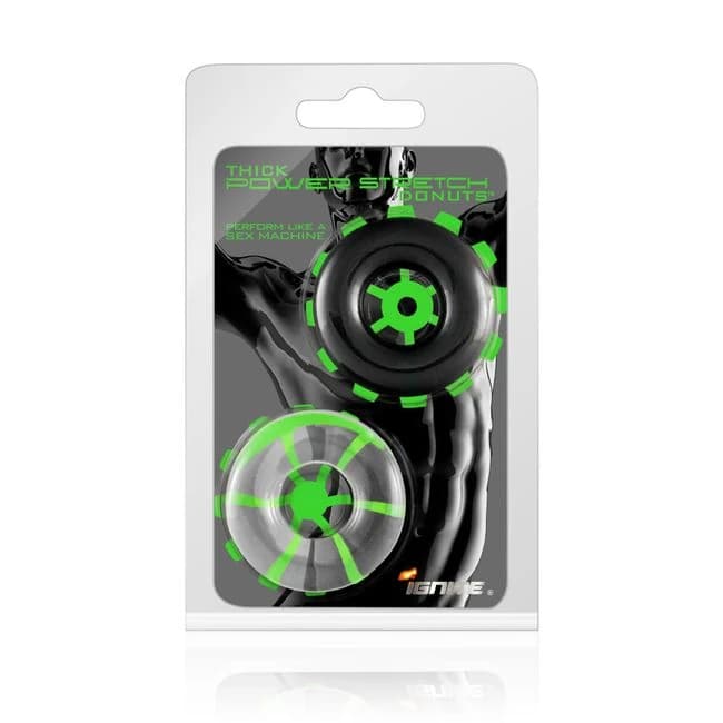 (d)thick Power Stretch Donuts Black/clear - Image 1
