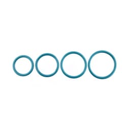 Turquoise O-Ring 4pk, image 1